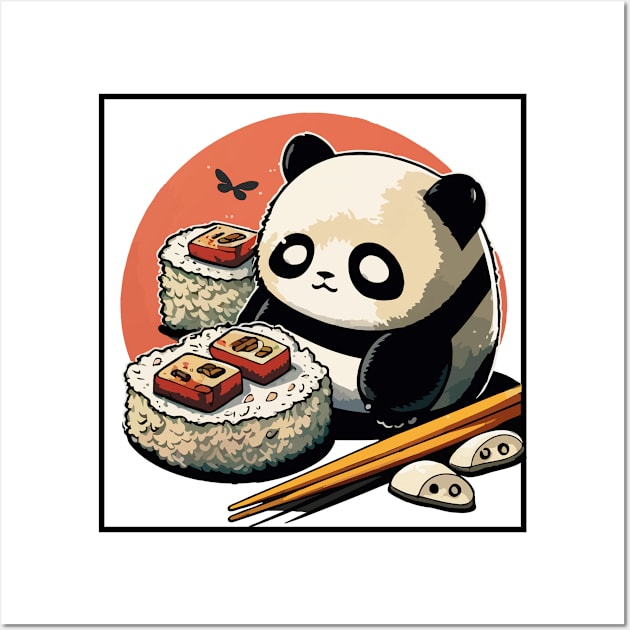 Cute panda Wall Art by DragonDream